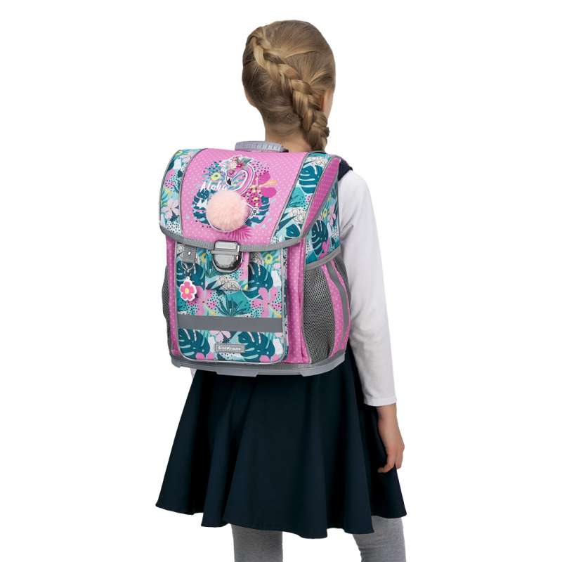 Ученический рюкзак ErichKrause ErgoLine Rose Flamingo