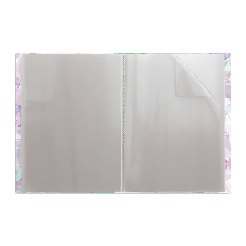 Папка файловая пластиковая ErichKrause Violet Dynamique, c 20 карманами, A4