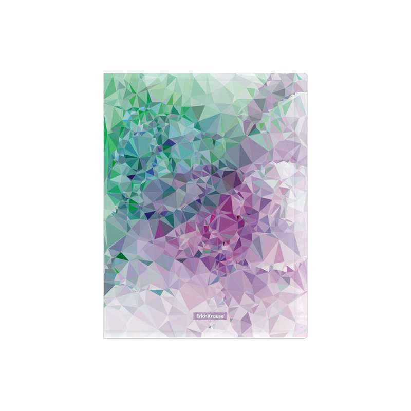 Папка файловая пластиковая ErichKrause Violet Dynamique, c 20 карманами, A4