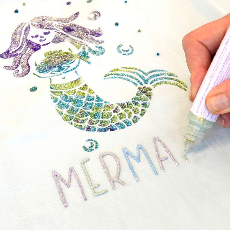 Креативный набор для текстиля VIVA "Mermaid Magic"