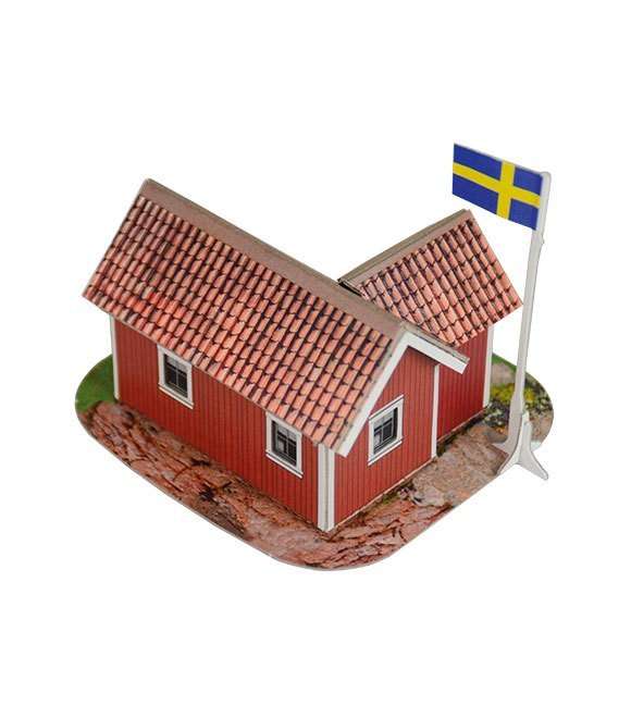 Сборная модель - Шведский домик 