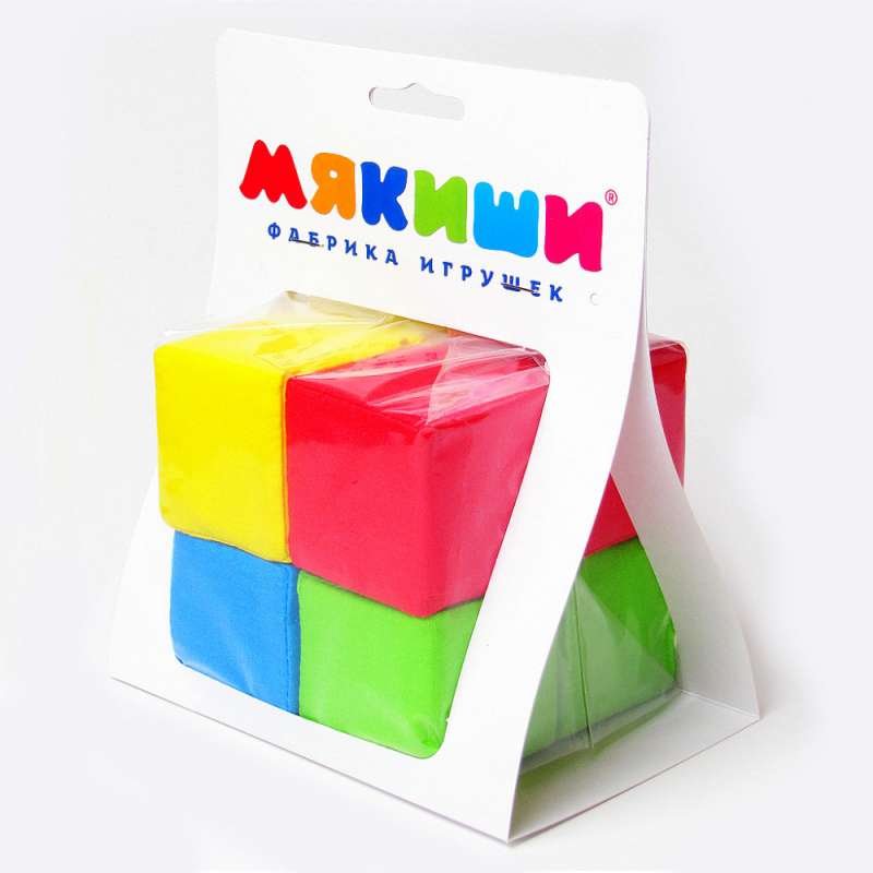 Кубики 4 цвета 8 кубиков