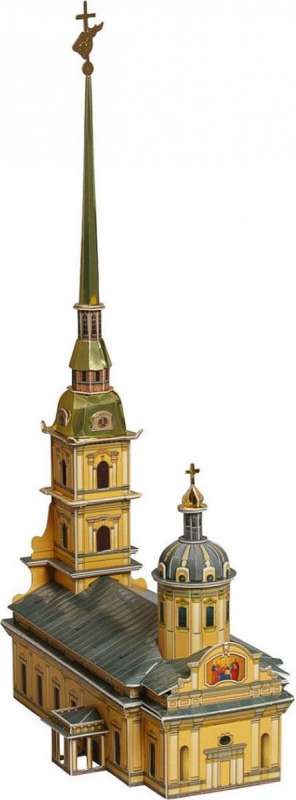 3D пазл - Петропавловский собор