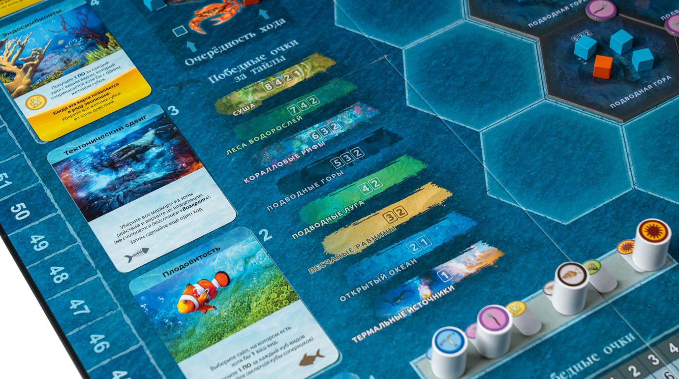 Настольная игра "Доминирующие Виды. Мировой Океан"
