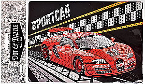 Deimantinė mozaika - Sportinis automobilis